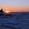 Canada: Quebec: Brador Bay : Winter sunset  /  Coucher de soleil en hiver