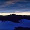 Arctic marker at dusk just before the near immediate dawn - Hope Lake NWT, June 1968