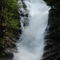 Blue river boat safari waterfall