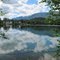 Eleanor Lake Tranquility Naturally Framed In Blue River BC Jul '10