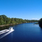 Looking northeast on the Oromocto River