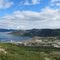 Nain, Labrador from nearby ridgetop.