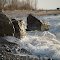 Even the waves are enjoying winters retreat