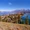 Alberta, Jasper NP; Jasper Lake, Talbot Lake and Yellowhead  Hwy. (TR)