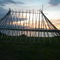 Shaaptiwaan frame, sunset and Rupert River
