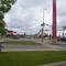 Saskatchewan-Alberta border at Lloydminster.