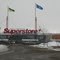 Flying Alberta And Saskatchewan Flags - Scenery In Lloydminster, Alberta -  Saskatchewan, "Canada's Border City" Mar '11