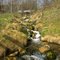 Little stream between two bridges - Hudson Hope, British Columbia Canada