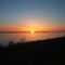 sunset from Greignish Mountain lookoff