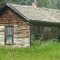 Pioneer log house