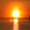 Cruise Ships At Sunset over Alaska