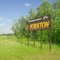 Yorkton, Saskatchewan welcome sign.