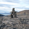 Inukshuk at water tower
