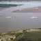 Oil Rigs on the Mackenzie River