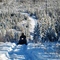 Snowmobile trail