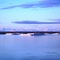Oil Production Island in Mackenzie river