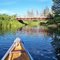 Approaching Gunns road Bridge on Pine River