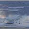 Broken ice along shore
