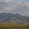 Contrasting Mountains And Golden Prairie Hills Near Pincher Creek AB Sep '12