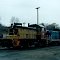 Boston and Maine Railroad EMD SW1 No. 1131 and No. 1129 at Nashua, NH