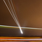 Landing plane at night