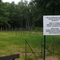 Symbolic cementery of motorway victims
