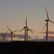 Windmills Near Waymart, PA at Sunset
