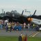 Lancaster Bomber & Mustang