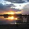 Sunset over Pelican Lake