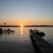 Sunset on lake Chatauqua