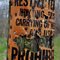 Old "restricted" sign