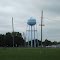 Water tower.