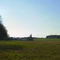 abendlicher Blick auf Haseloff mit Mühle