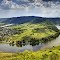 Moselschleife Kröv im Frühling