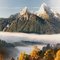 Berchtesgaden: Blick vom Stockerlehen zum Watzmann