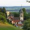Schloß Geyern im ersten Sonnenstrahl