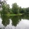 Anglerteich mit Insel