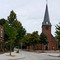 Kirche in Keppeln, Dorfstraße - Blickrichtung Ost