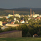 Blick auf Mitterteich von Westen aus