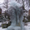 Total vereister Brunnen