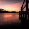 Abendstimmung am Tinningersee im Januar 2013