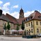 Altes Rathaus, ev. Stadtkirche, Kloster, Kloster-Schänke, Prinzregentenplatz in Langenzenn