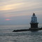 Harbor of Refuge Light from Ferry