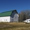 Green roof barn