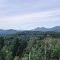 J7. Looking NNW.  L-R Mill Mtn & Location Hill 7 Mi. , The twin Percy Peaks (3430') 12 mi., Long Mtn