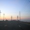 Sunset Over The Tunney-Mathis Bridge, Route 37 West Towards Toms River 11-27-2008