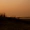 Zonsondergang in de duinen. Sunset in the dunes.