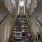 Stairway in Bautzen II , secret Stasi prison, now museum