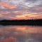Werbellinsee in the evening