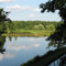 Pechteich, Blick auf die Fischzuchtanlage